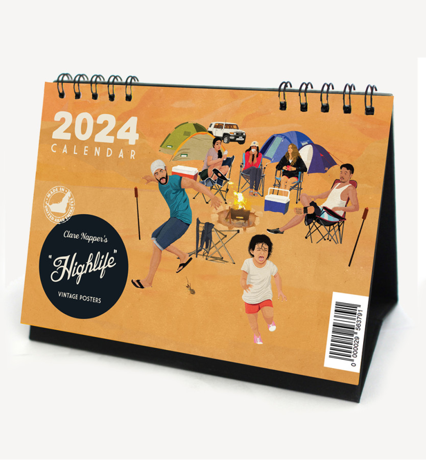 2024 Desktop Calendar