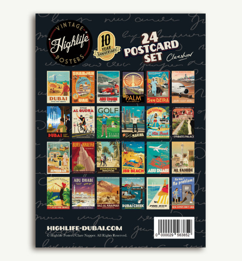 Box of 24 Postcards - Anniversary Edition