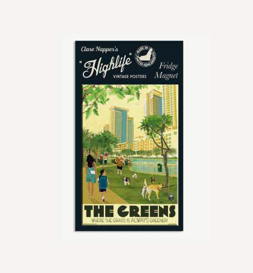 Fridge Magnet – ‘The Greens’