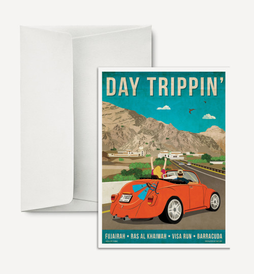 Greetings Card – 'Day Trippin''