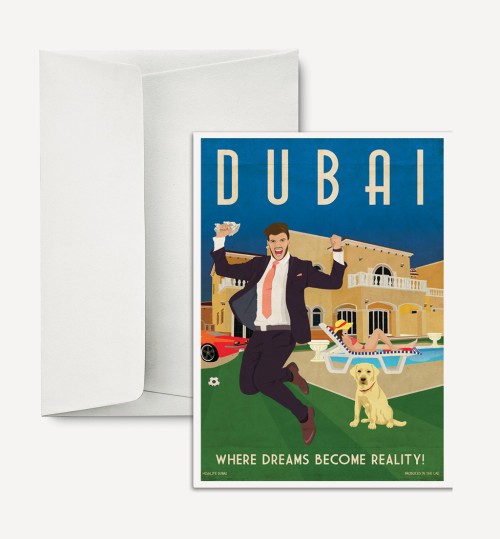Greetings Card – 'Dubai'